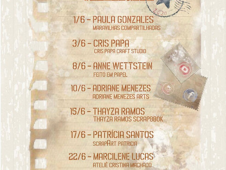 Calendário #juntasadistancia✂️