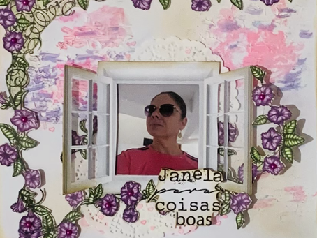 Layout "Janela para coisas boas"