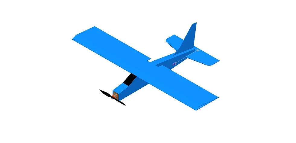 Super Trainer Coroplast RC Plane