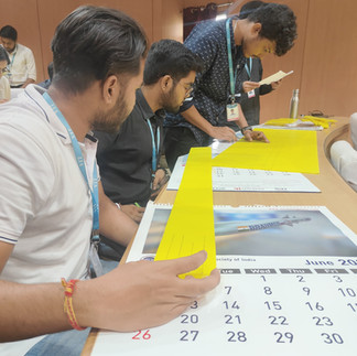 Construction of RC Plane during workshop