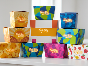 Buy Custom Food Boxes Online in India: Elevate Your Brand with Custom Food Packaging
