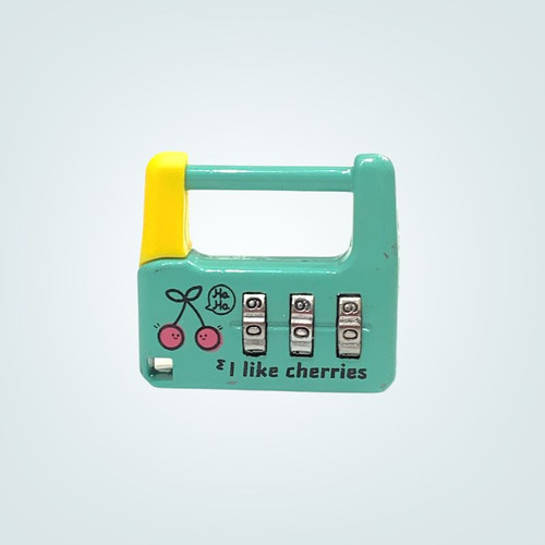 Combination PadLock (Wide Green) myperfectpack