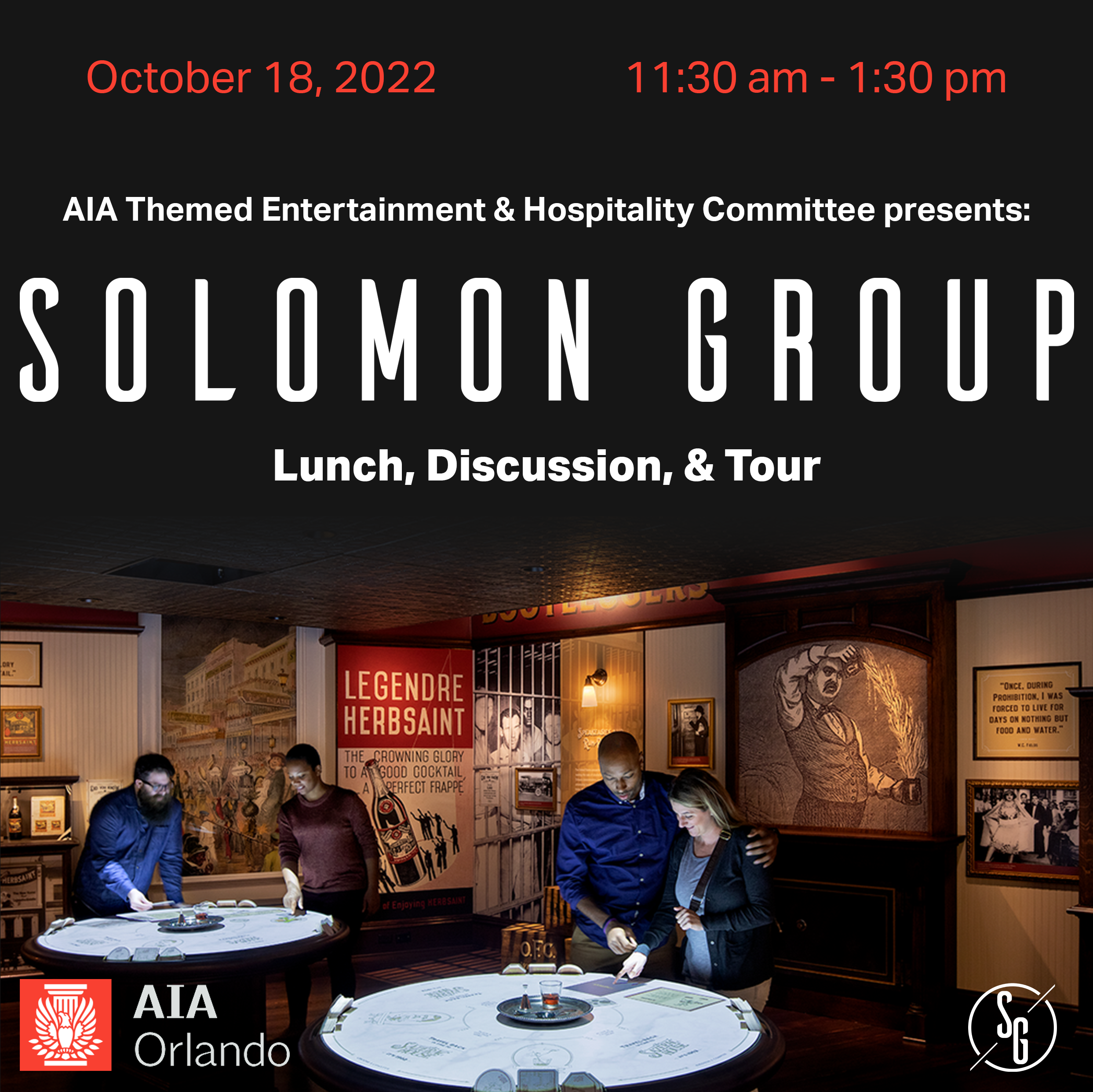Solomon Group: Lunch, Discussion, & Tour | AIA Orlando