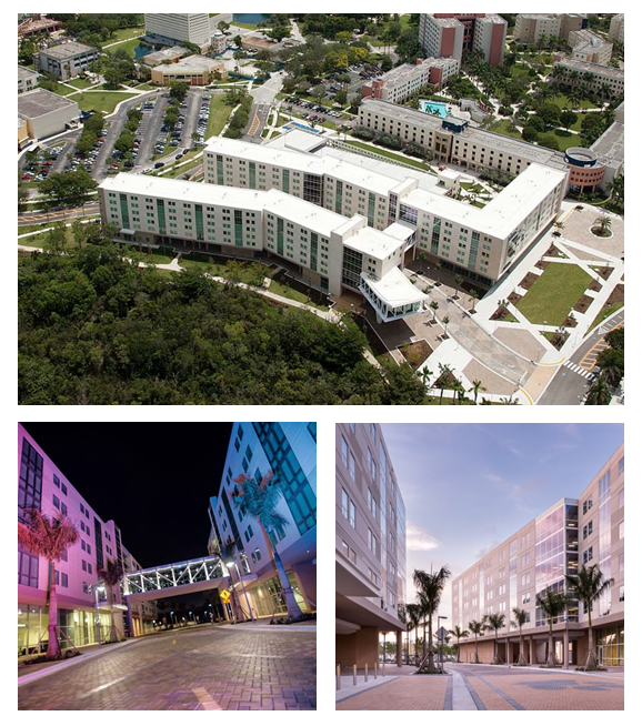 FIU Parkview Dorms aerials