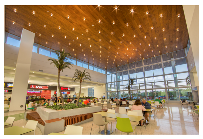 FL service plaza -W PB interior