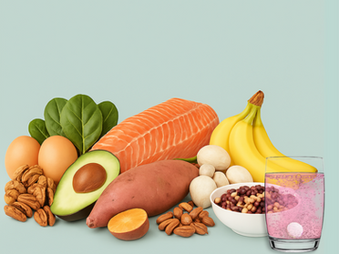 Biotin rich food source and biotin supplement