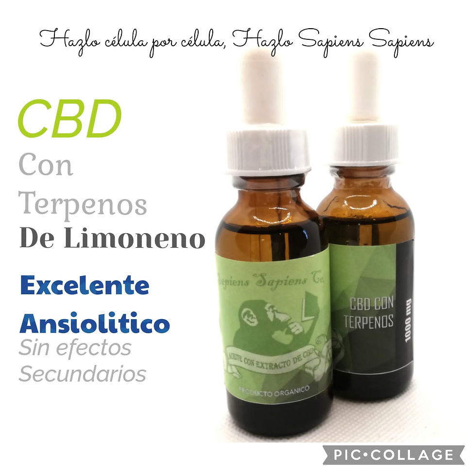 CBD +terpenos D Limoneno
