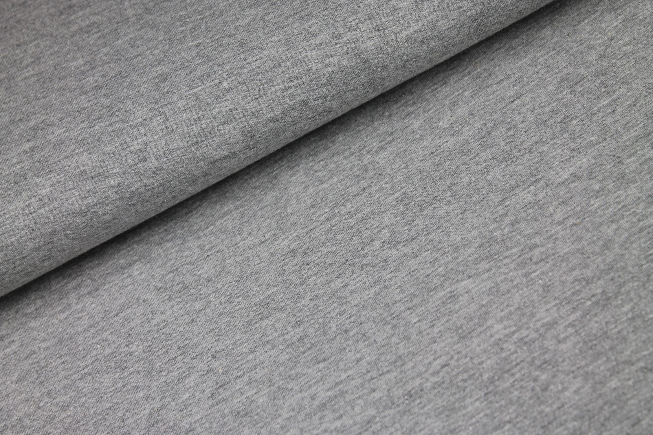 Grey melange, cotton elastane, jersey