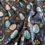 Thumbnail: Easter eggs, daffodils, Cotton Elastane Jersey, Oeko-tex