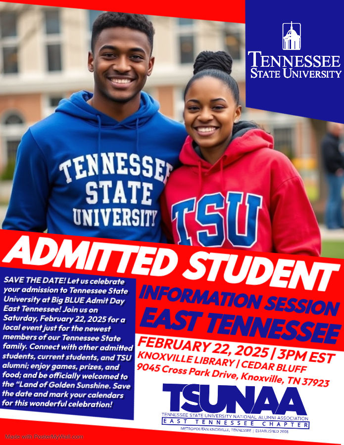 Admitted Student Information Session | EAST TENNESSEE
