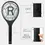 Thumbnail: R- spark  Heavy Duty Mosquito Racket Bat Rechargeable Electric (Dark GrR-Rock