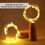 Thumbnail: para5 20 LED Bottle Cork Lights 6m Battery Operated Mini Copper Wire String Deco