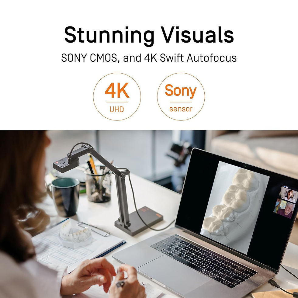 Thumbnail: IPEVO V4K PRO 120 USB Document Camera