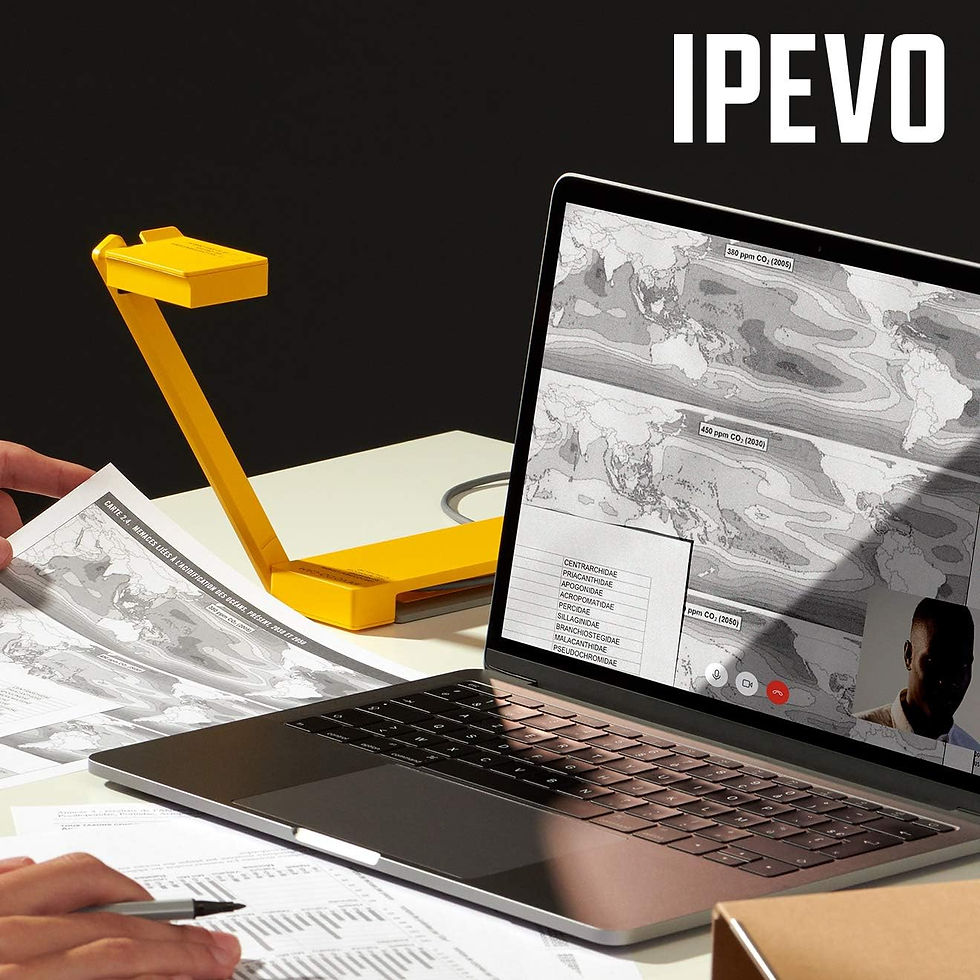Thumbnail: IPEVO DO-CAM Creator's Edition USB Document Camera (Yellow)