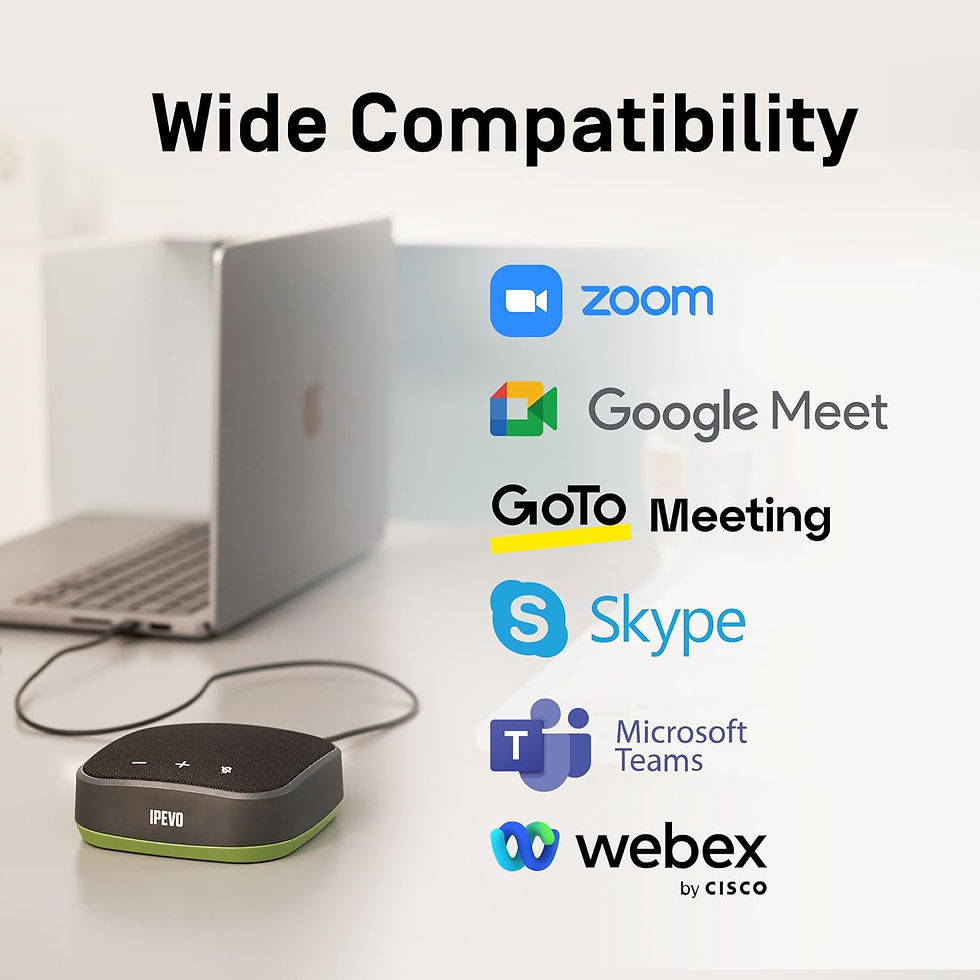 Thumbnail: IPEVO VC-A10 USB Portable Speakerphone