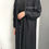 Thumbnail: Zara Abaya - Nida fabric black