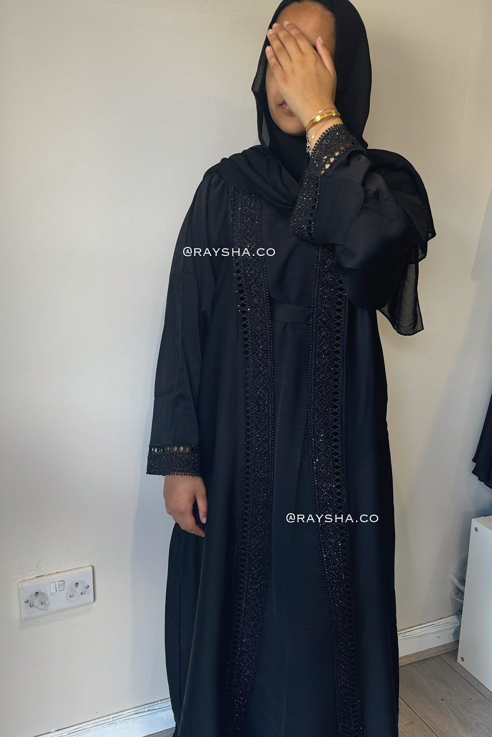 Thumbnail: Nara Abaya - black