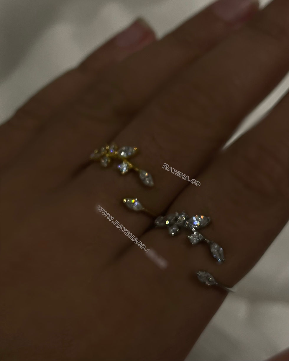 Thumbnail: RC03- 925 sterling silver leaf