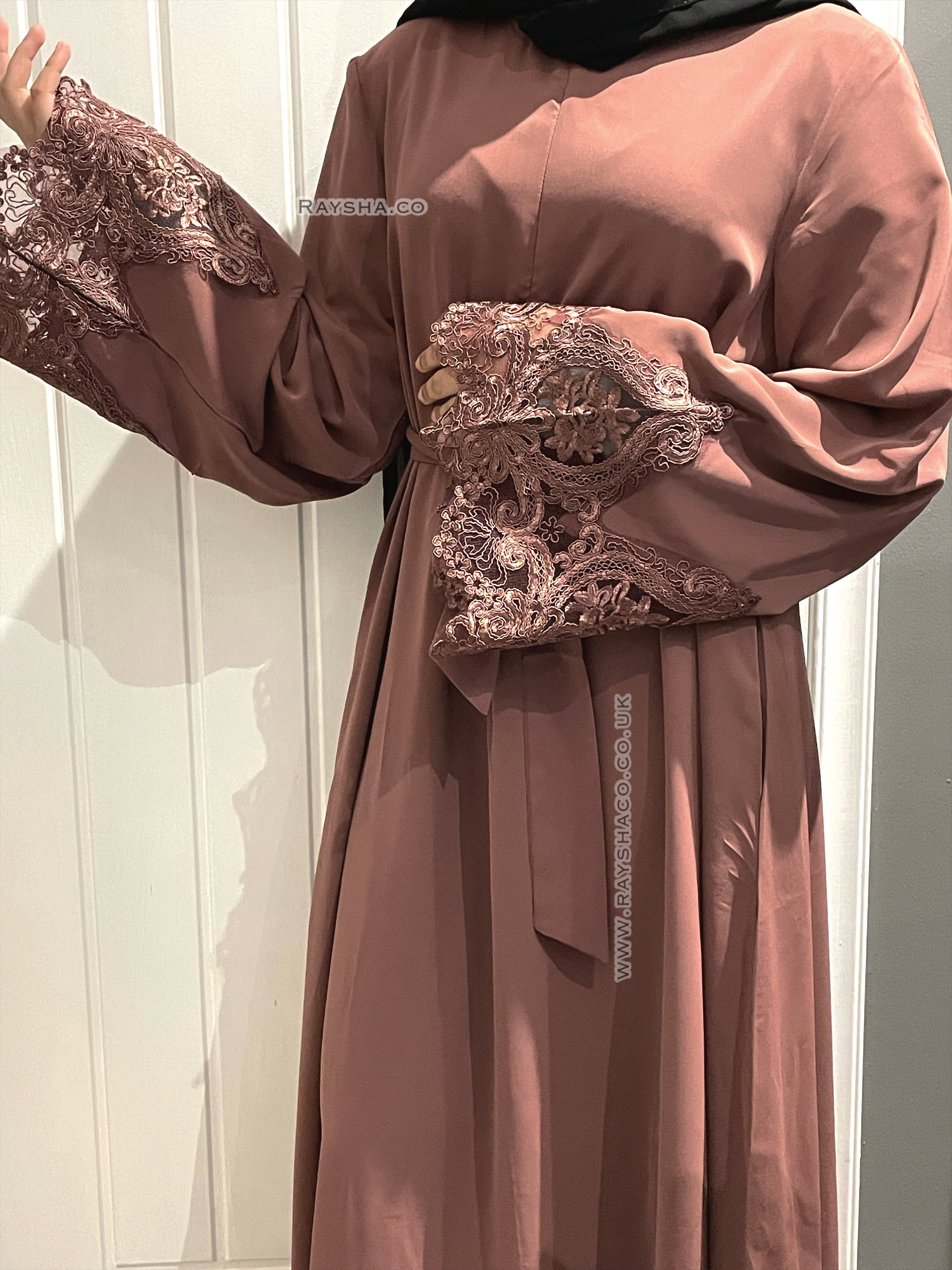 Afiyah Abaya- Mauve