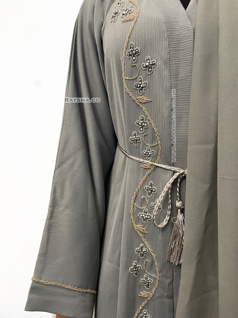 Thumbnail: Haniya Abaya - Grey