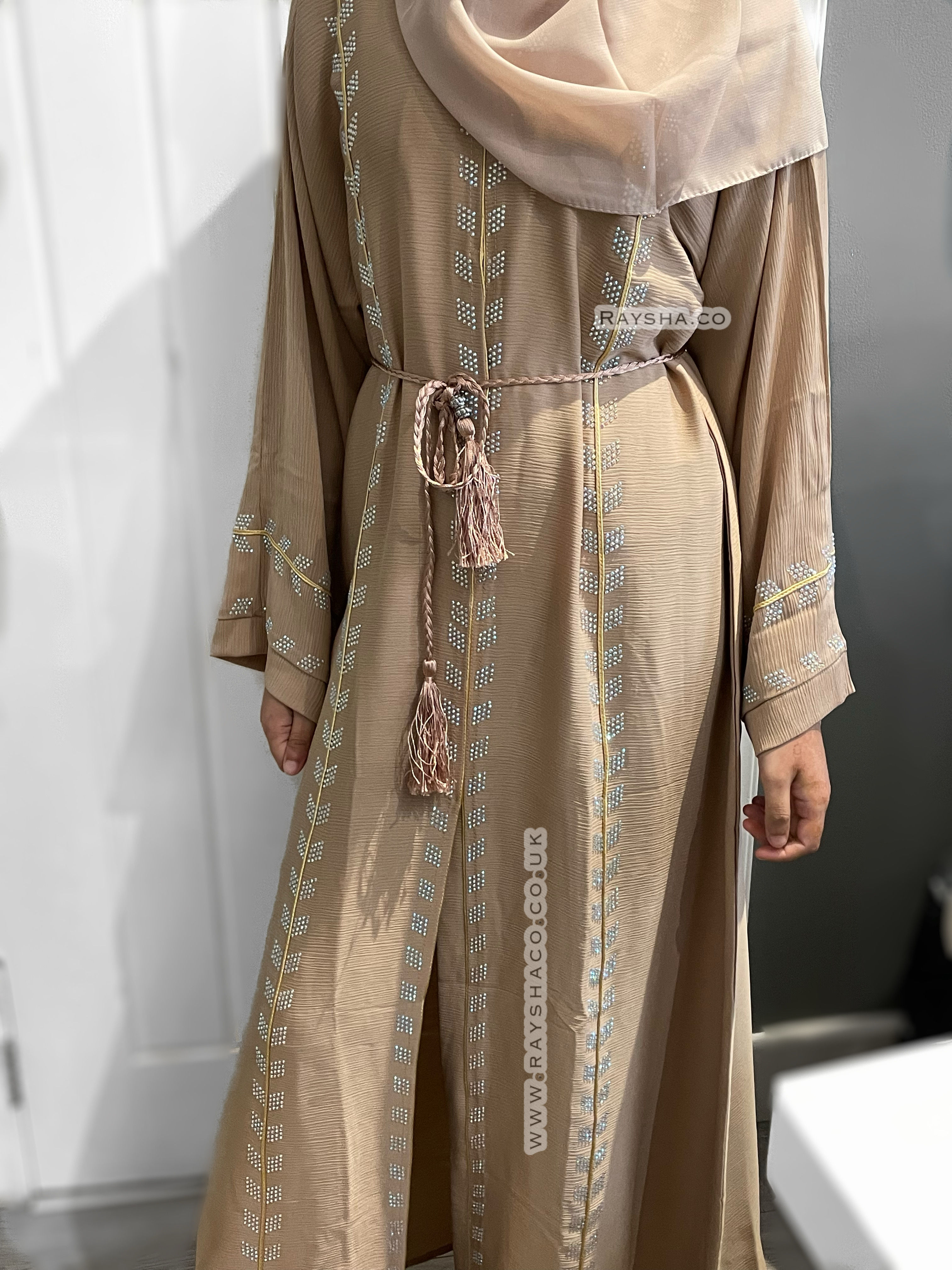 Petite Sayda Abaya - cream