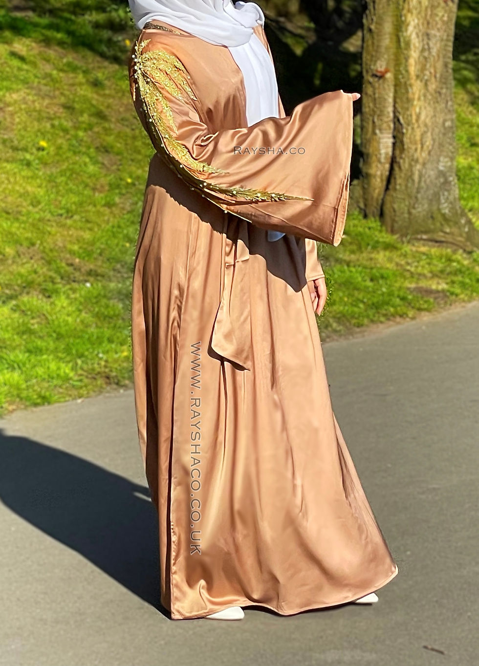 Thumbnail: Leyha Abaya - Champagne bronze