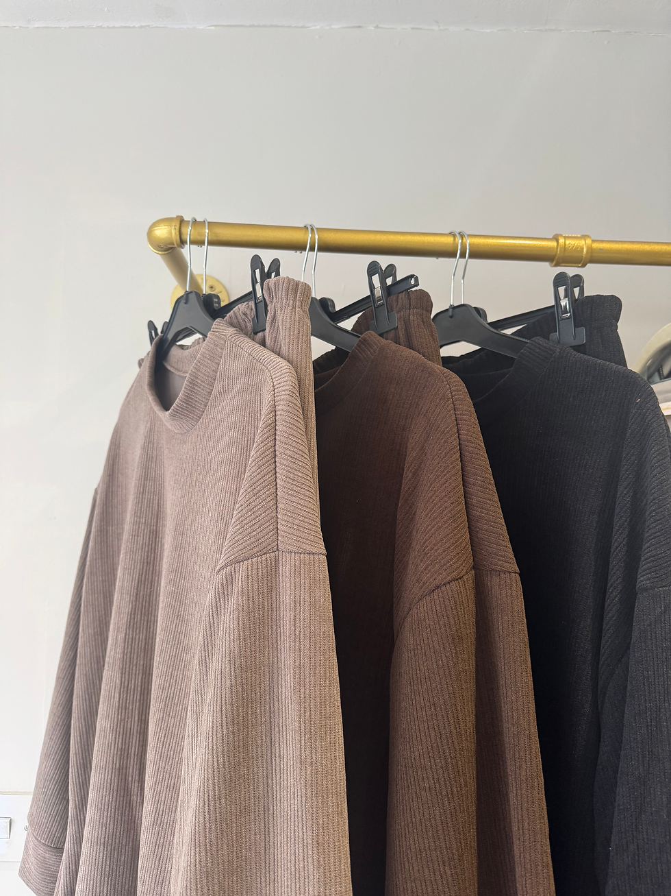 Thumbnail: Rayshaco corduroy Ribbed Co ord 