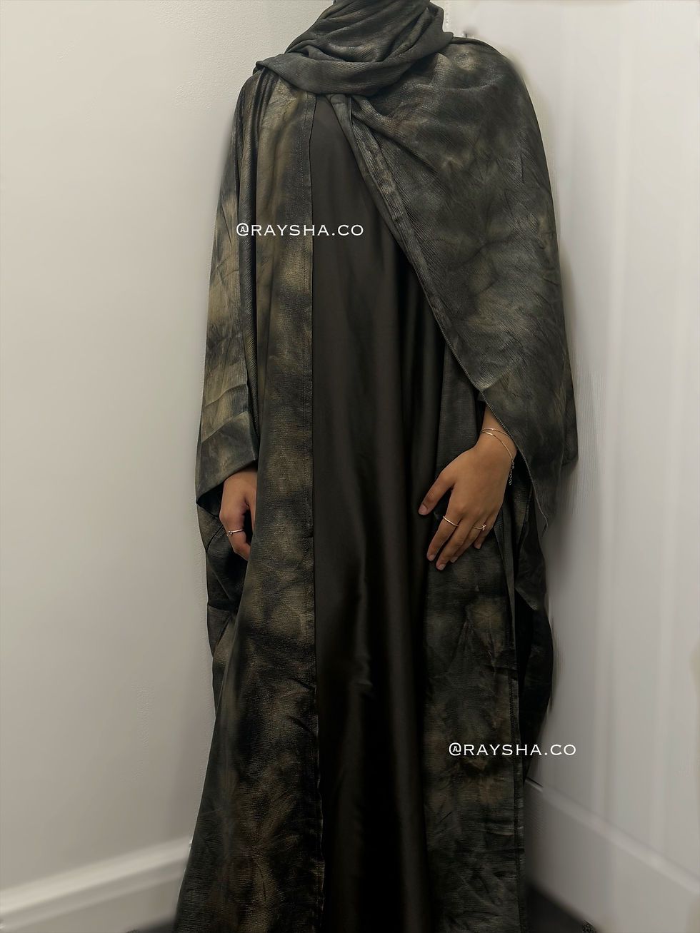 Thumbnail: Petite yusra Abaya - green