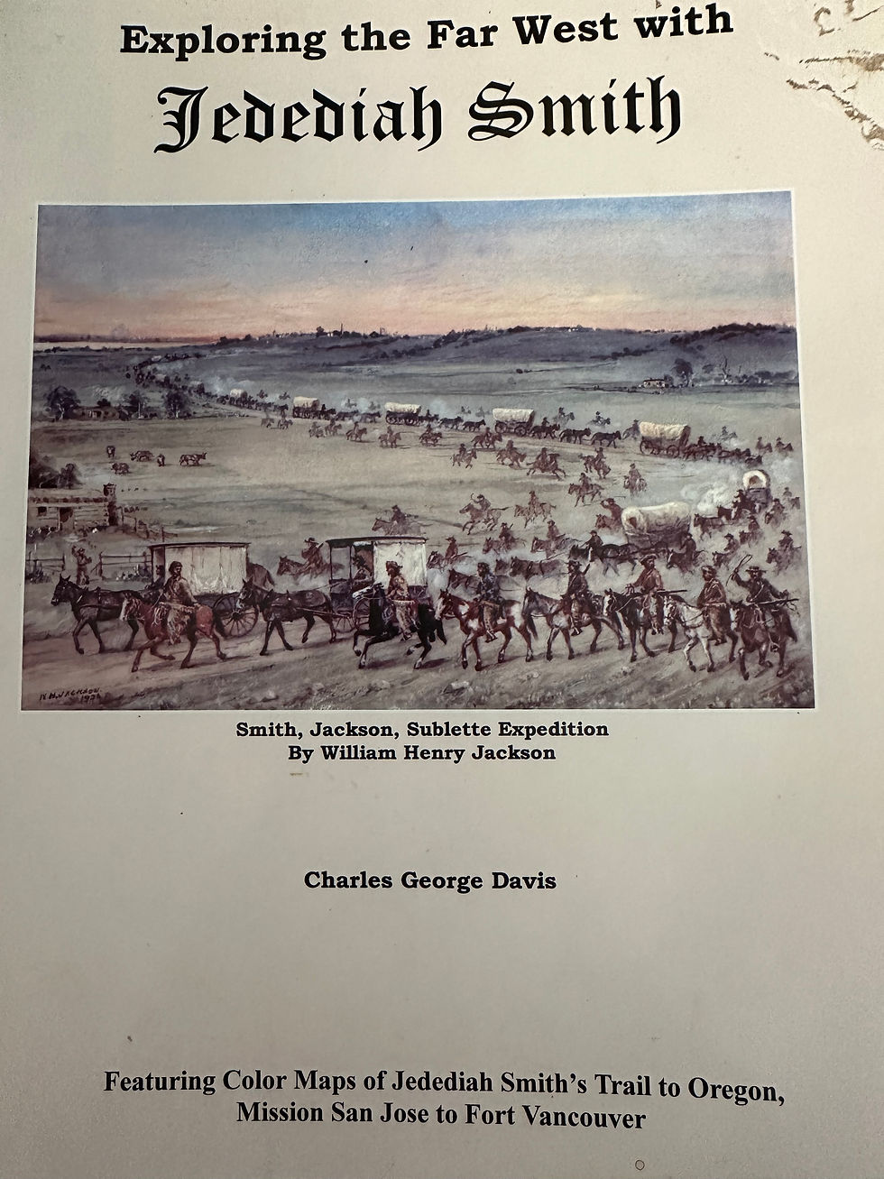 Cover of Exploring the Far West with Jedediah Smith