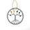 Thumbnail: 4" Rainbow Hoop Wire Tree Suncatcher Pride