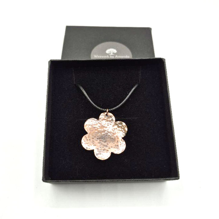 Solid Copper Flower, 7th Wedding Anniversary