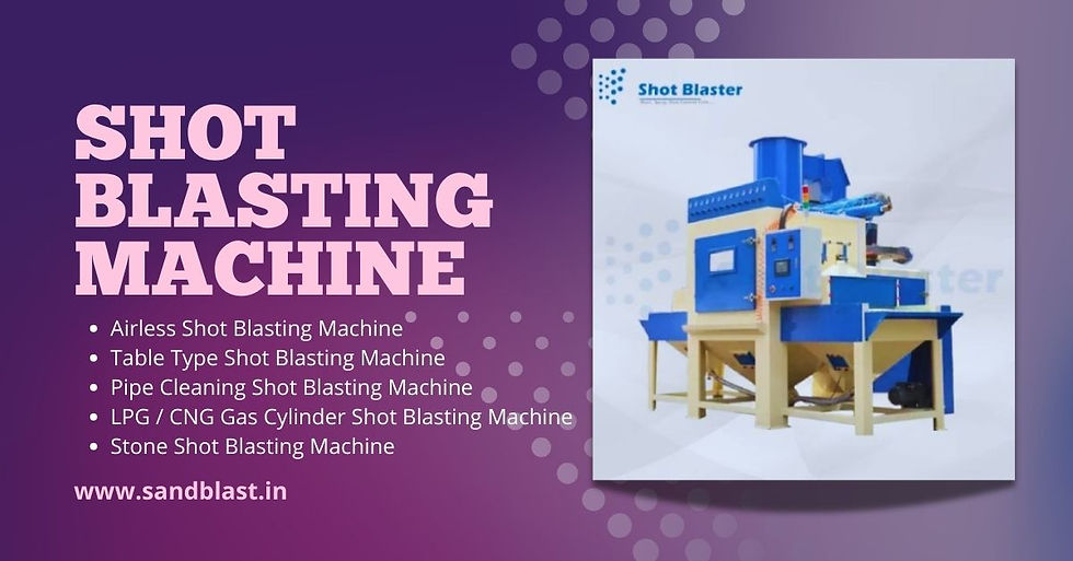 Shot Blasting Machines for Industrial Projects