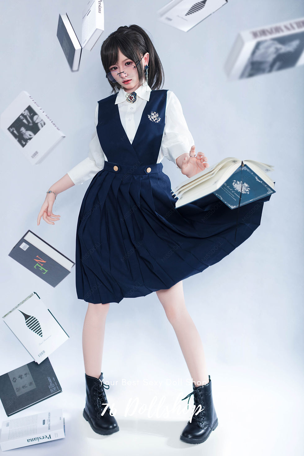 縮圖：BEZLYA彼之良娃娃-桔梗-162cm  A罩杯 2.2U-(全矽膠)