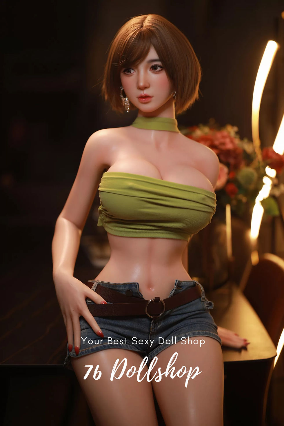 縮圖：JYDOLL俊影娃娃-奈雪-161cm F罩杯-(全矽膠)