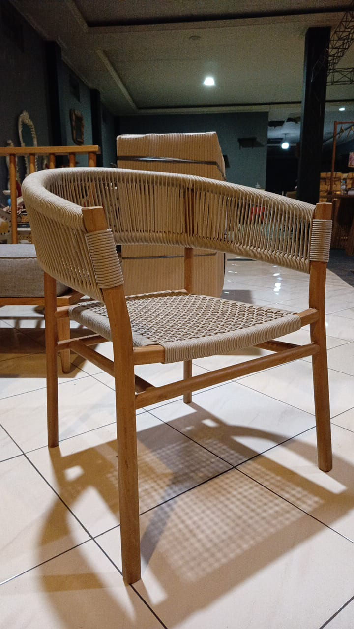 Thumbnail: Chair Rattan Modern Outdoor (Pre Order)