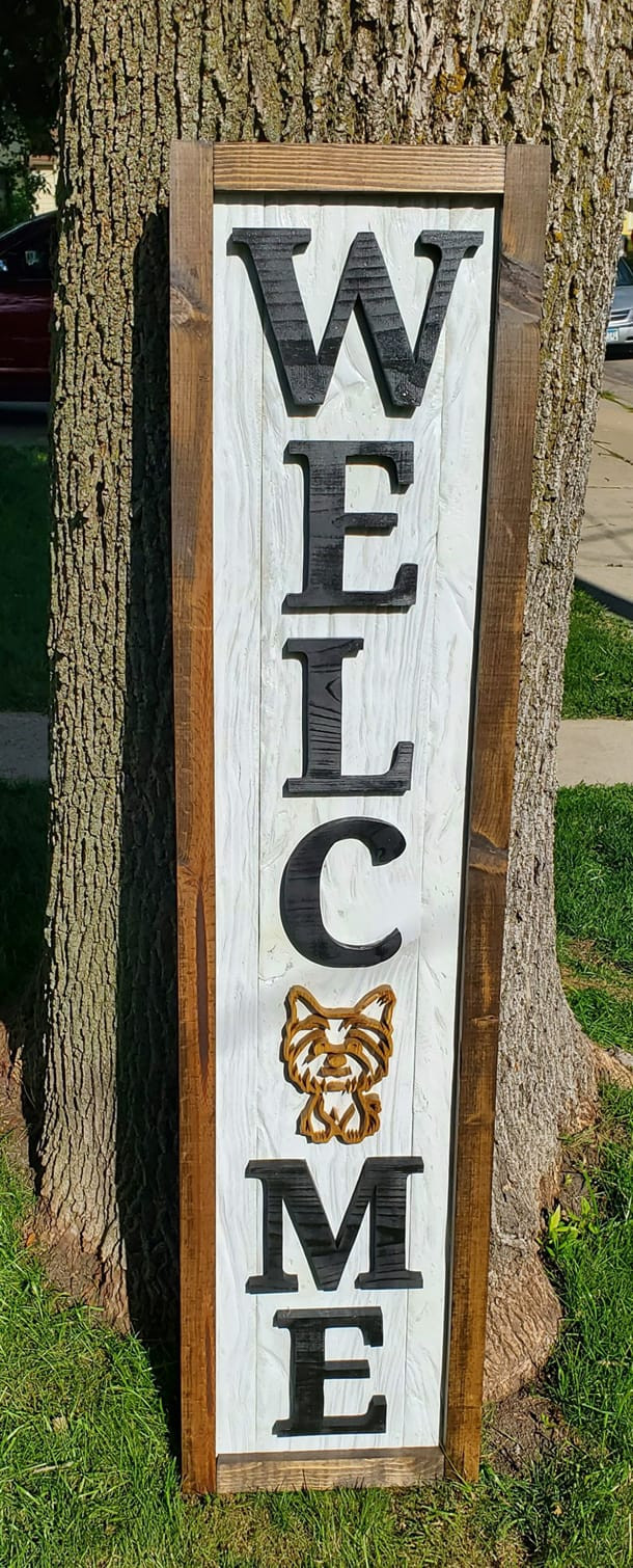 Welcome Sign- Custom Piece