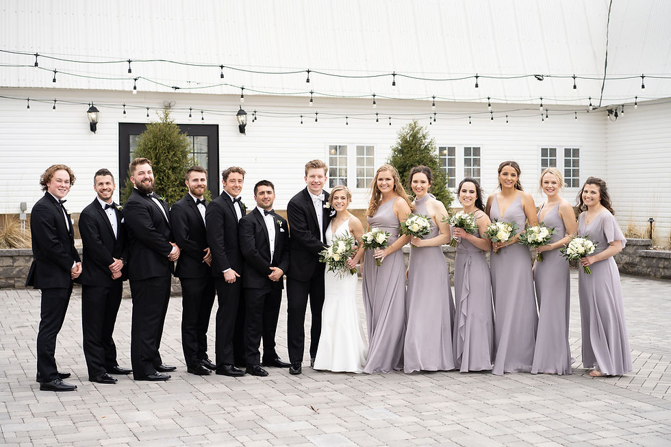 Catholic bridal party