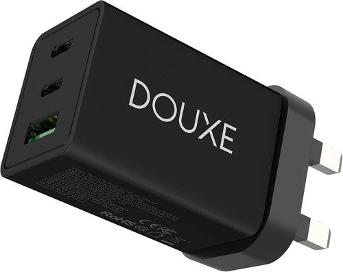 Thumbnail: Douxe 67W GaN 3-Port USB C Fast Charger Plug for Universal Mobile Devices