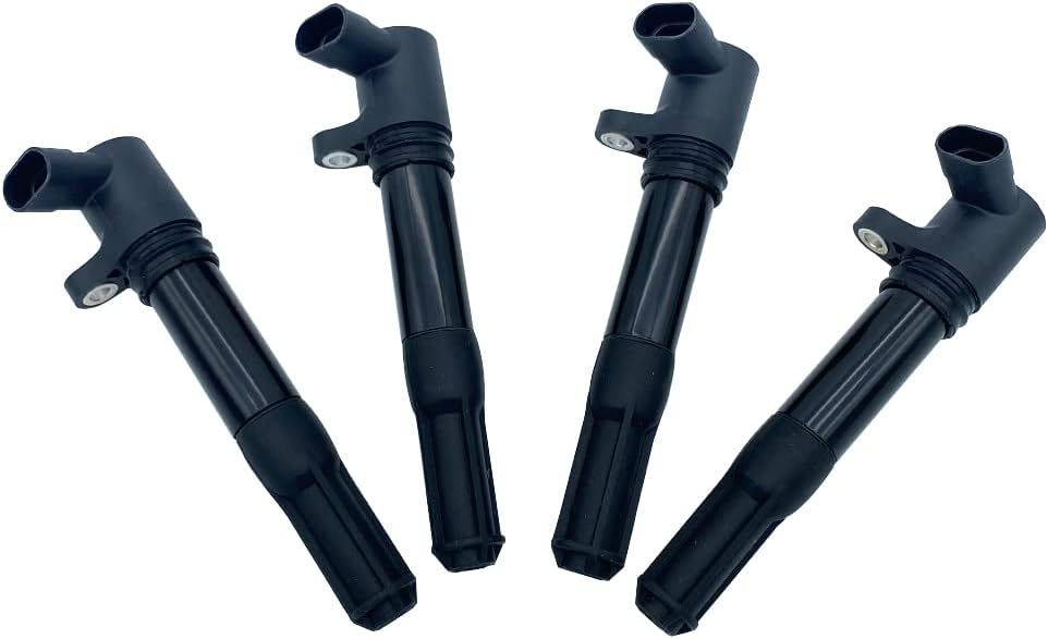 Thumbnail: Amrxuts 4-Pack Premium Ignition Coils for Fiat, Alfa Romeo, Vauxhall OEM 467772