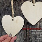 Thumbnail: 50 Rustic Wooden Hearts for DIY Crafts, Valentine's & Wedding Decor