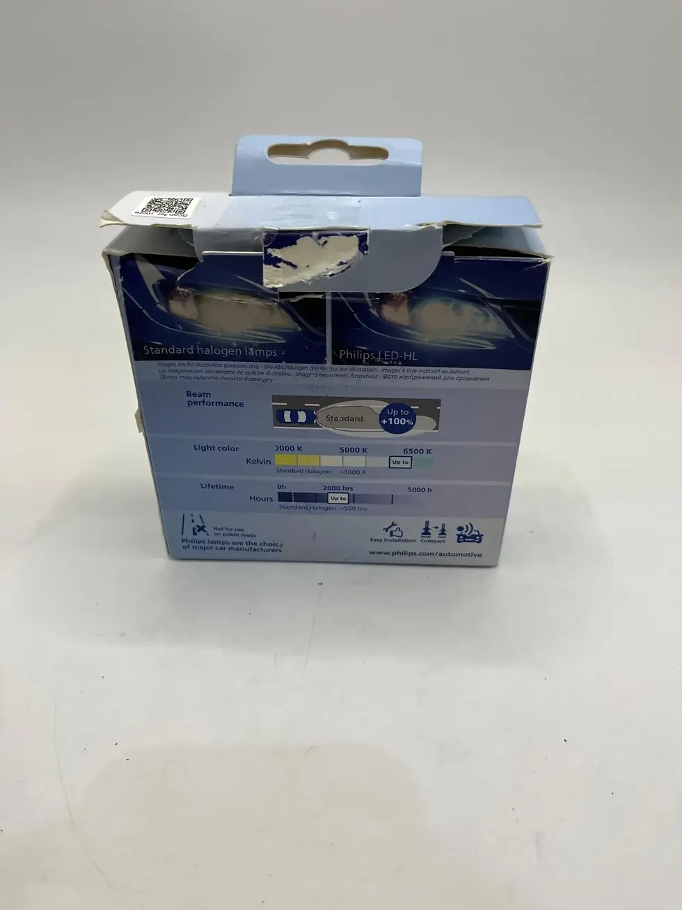 Thumbnail: Philips Ultinon Pro3021 LED Car Headlight Bulb H8 H11 H16 Cool White