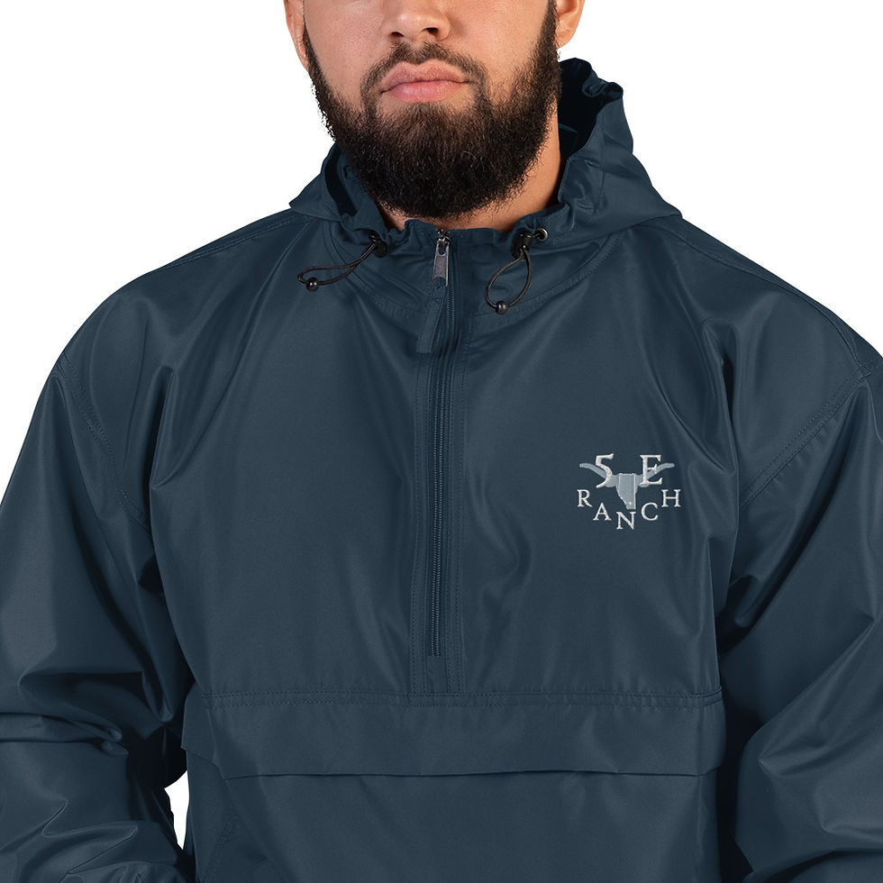 Thumbnail: Embroidered Champion Packable Jacket