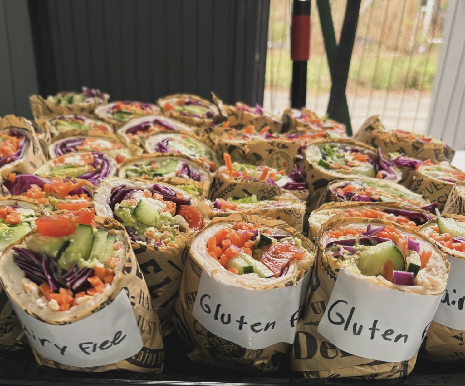 Arranged Food and Objects