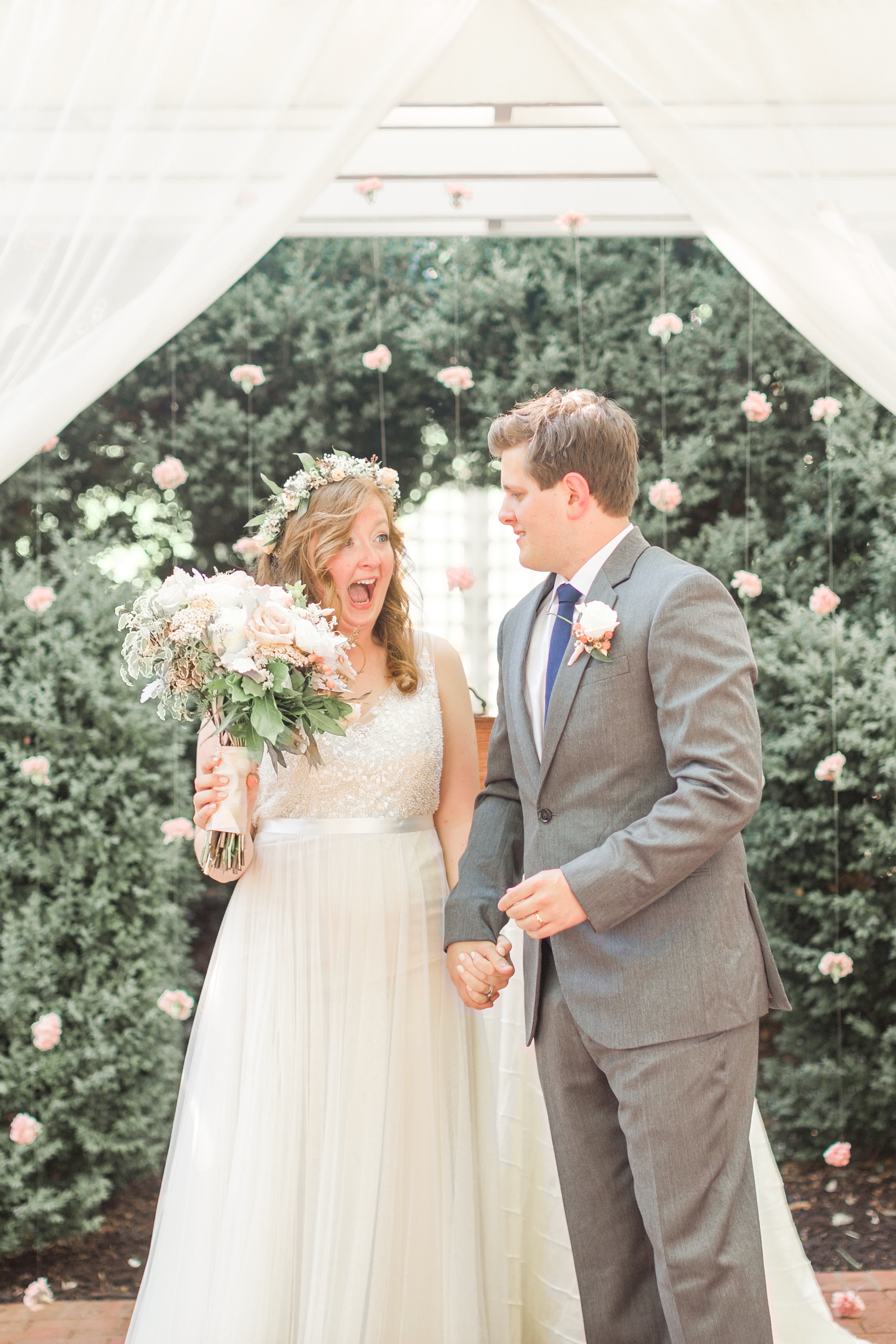 Megan and Ben at Willow Grove Inn