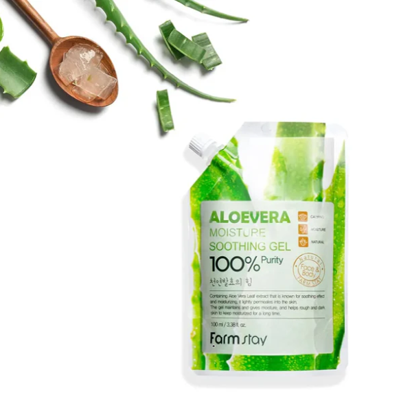섬네일: FARM STAY ALOEVERA MOISTURE SOOTHING GEL 100ML