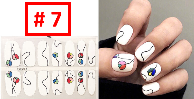 섬네일: DIY 젤 네일 스티커 (40 % 할인)