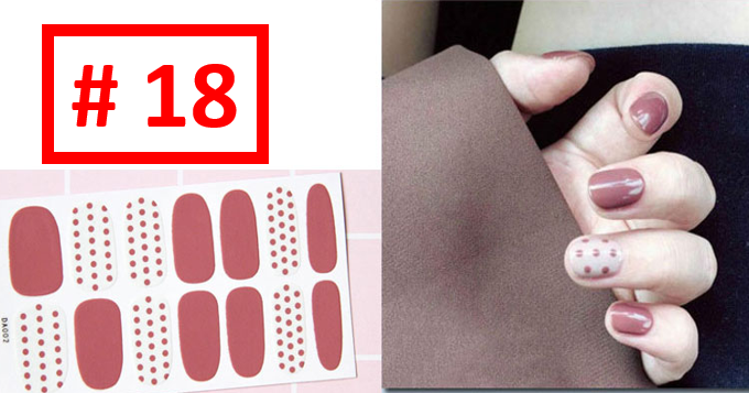 섬네일: DIY 젤 네일 스티커 (40 % 할인)