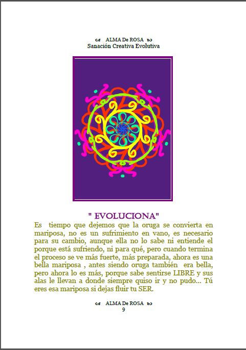 Libro digital Sanación creativa evolutiva