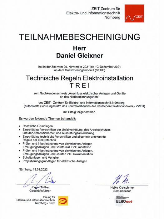 Elektroservice / Hausmeister-Wernberg