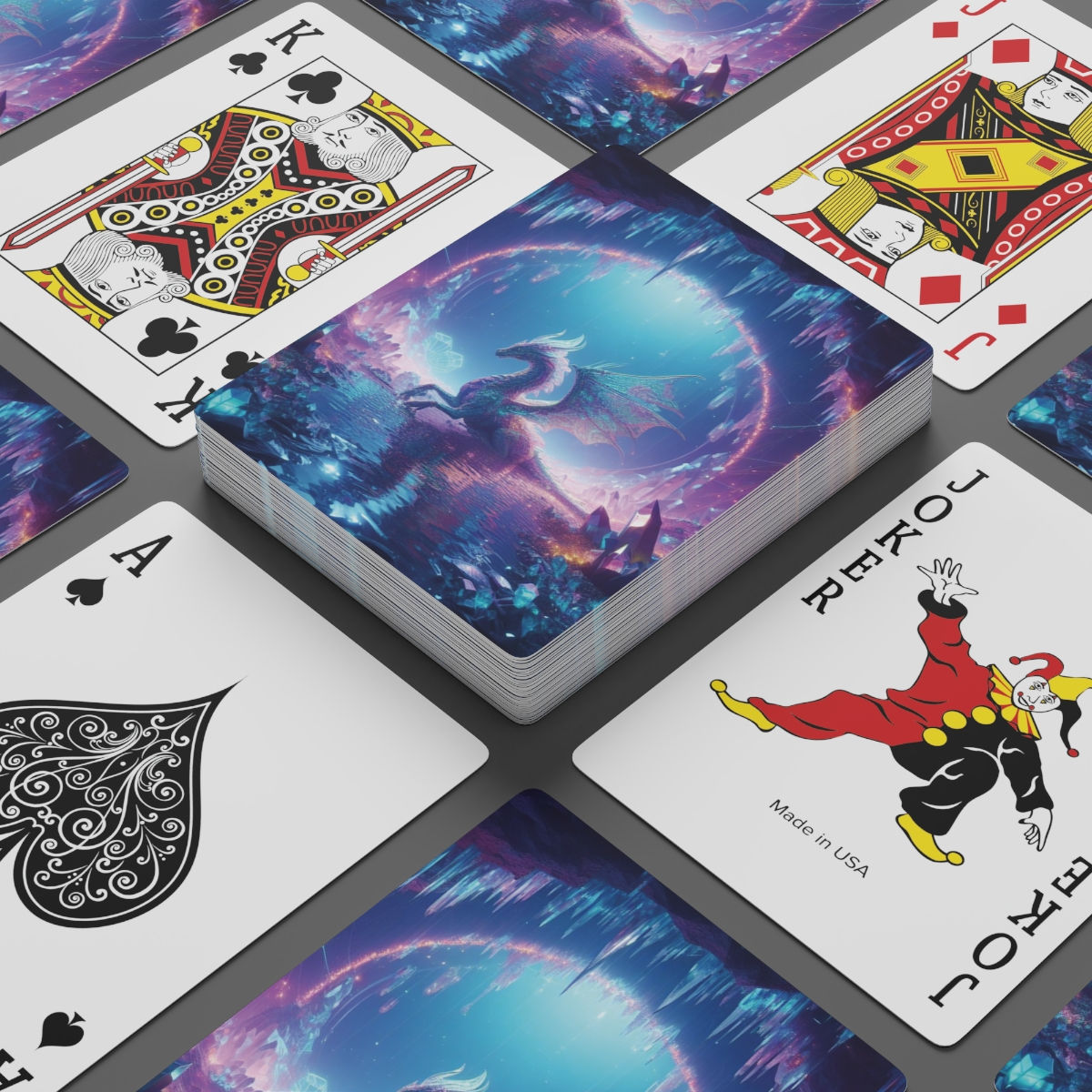 Dragon Cave Playing Cards